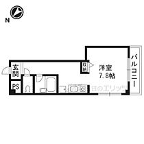 クラージュ高槻 201 ｜ 大阪府高槻市高槻町20-5（賃貸マンション1R・2階・24.15㎡） その2