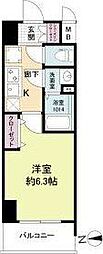 間取図画像 1K