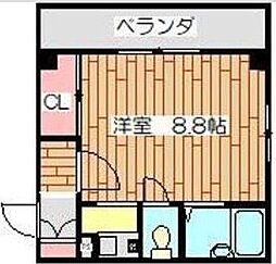 NCグリーンハイツ 1Kの間取図画像