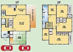 豊中市東豊中町3丁目貸家  ｜ 大阪府豊中市東豊中町3丁目（賃貸一戸建4SLDK・1階・143.65㎡） その2