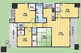 セレッソコート江坂  ｜ 大阪府吹田市江坂町1丁目（賃貸マンション3LDK・12階・80.17㎡） その2