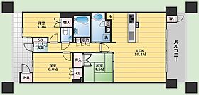 ワコーレ千里竹見台マスターズレジデンス  ｜ 大阪府吹田市竹見台4丁目（賃貸マンション3LDK・3階・70.88㎡） その2