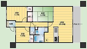 Minoo Hills  ｜ 大阪府箕面市小野原西6丁目（賃貸マンション3LDK・1階・73.61㎡） その2