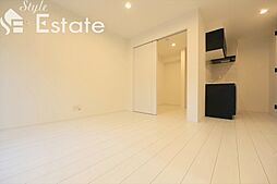 名鉄常滑線 柴田駅 徒歩7分の賃貸アパート 3階1LDKのリビング/ダイニング