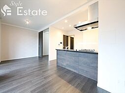 名古屋市営名港線 六番町駅 徒歩1分の賃貸マンション 6階2LDKのリビング/ダイニング