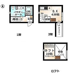 ARMY2 1SKの間取図画像