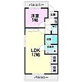 キャッスルミニ松園2階6.3万円