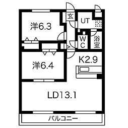 ソレイユII 1階/-