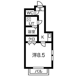 ヨーロピアンシャレー諸の木 1階/-