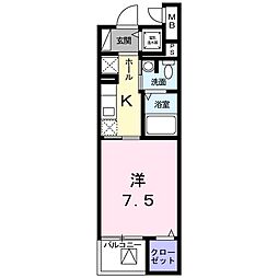ラシュレ 4階/-