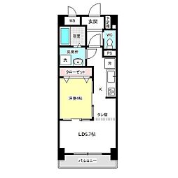 Lamiacasa 1LDKの間取図画像
