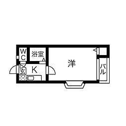 シャトー道徳 2階