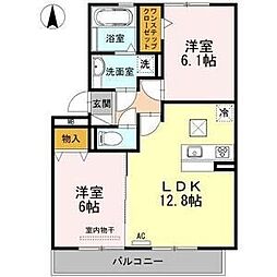 ペルテ飛鳥 B棟 2階