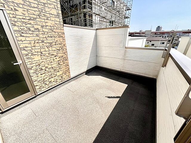 バルコニー 足立区梅田1丁目