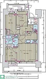 名古屋臨海高速あおなみ線 ささしまライブ駅 徒歩9分の賃貸マンション 7階3LDKの間取り