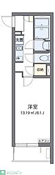 クレイノSIB 1Kの間取図画像