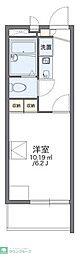 レオパレスロビン 1Kの間取図画像