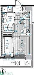 メイクスアート上前津6 1LDKの間取図画像