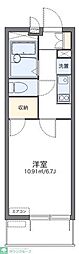 レオパレス名駅 1Kの間取図画像