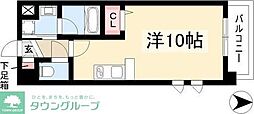 ベレーサ新瑞橋 ワンルームの間取図画像