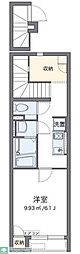 レオネクストオーキッド東部 1Kの間取図画像