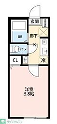 間取図画像 1K