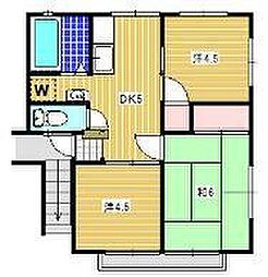 ワイズフラッツ 3DKの間取図画像