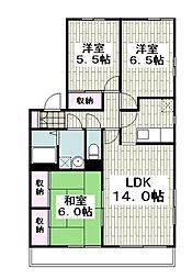 メゾン・ド・葉山 3LDKの間取図画像