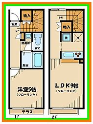 レオネクストＦｉｎｅＬｉｆｅ 1階1LDKの間取り