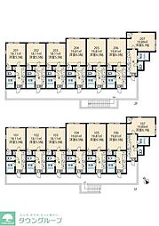 読売ランド前新築(仮) 1Kの間取図画像