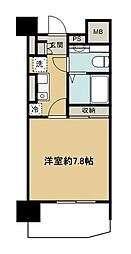 Bris登戸 1Kの間取図画像
