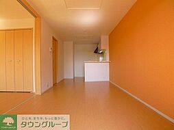 Ａ．Ｔ．Ｇａｒｄｅｎ 2階2LDKのリビング/ダイニング