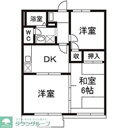 間取図画像 3DK