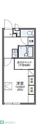 レオパレスサングリーン 1Kの間取図画像
