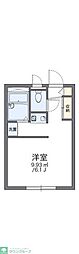 レオパレスエスポワール 1Kの間取図画像