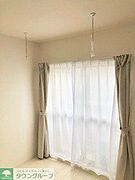 室内物干し金具付き