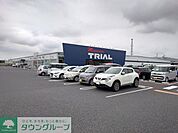 メガセンタートライアル上里店 徒歩30分。 2380m