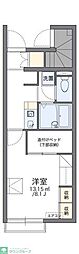 レオパレスアルシュ 1Kの間取図画像