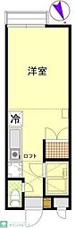 フジパレス深谷参番館 1Kの間取図画像