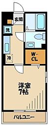 Use 1Kの間取図画像