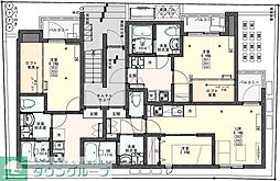 KEIAI RESIDENCE 西八王子 1Kの間取図画像