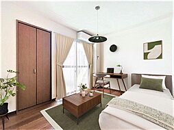 グレースマンションIII 207 2階1Kのリビング/ダイニング