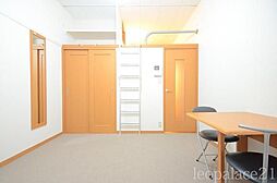 レオパレスハビタＡ 2階1Kのリビング/ダイニング