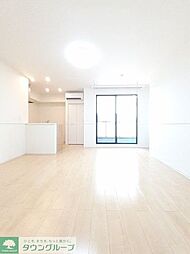 ラシュレII 202 2階1LDKのリビング/ダイニング