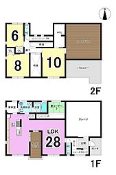 大垣市墨俣町二ツ木　ガレージ付中古戸建