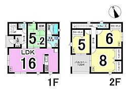 大垣市南若森町 第2　1号棟　全2棟　新築戸建