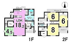 大垣市大垣西小II 1号棟 全2棟 新築戸建