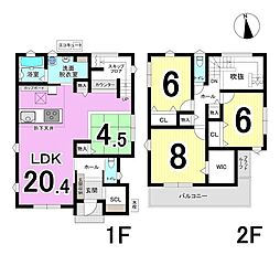 大垣市江東小II 10号棟 全10棟 新築戸建