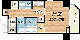 ララプレイス京町堀プロムナード  ｜ 大阪府大阪市西区京町堀2丁目9-12（賃貸マンション1K・10階・24.45㎡） その2