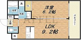 プレジオ海老江  ｜ 大阪府大阪市福島区海老江5丁目2-4（賃貸マンション1LDK・7階・34.54㎡） その2